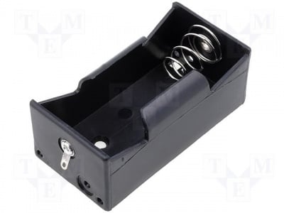 Държач за батерия BAT.H.SN-29 Container for 1 R20(D) battery black or white BH-111D